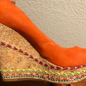 Gianni Bini• summer wedges size 8.5 M